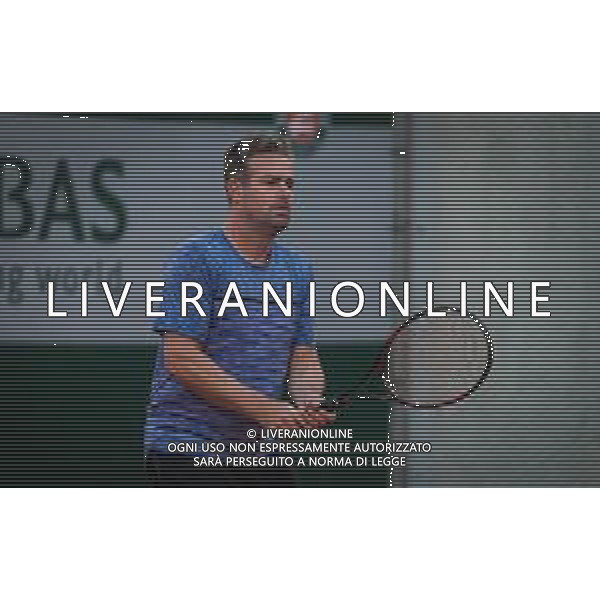Roland Garros 2020, Grand Slam tennis tournament, Qualifying - Tennis Internationals, 25 September 2020 Roland Garros stadium, paris, france, Italy Photo showing: Raemon Sluiter @LM/DPPI/DPPI/Rob Prange/AGENZIA ALDO LIVERANI SAS