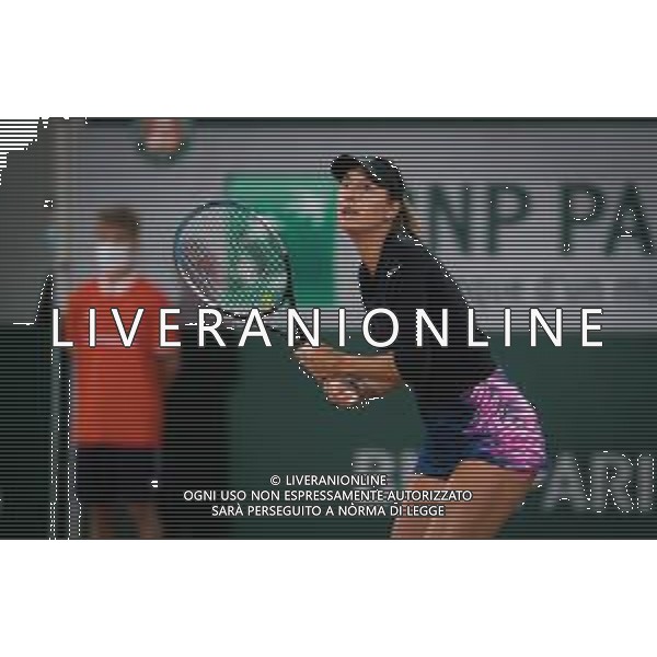 Roland Garros 2020, Grand Slam tournament - Tennis Internationals, 28 September 2020 Roland Garros stadium, paris, france, Italy Photo showing: Oceane Dodin of France in action @LM/DPPI/DPPI/Rob Prange/AGENZIA ALDO LIVERANI SAS