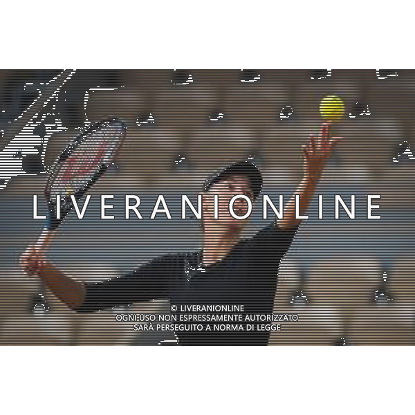 Roland Garros 2020, Grand Slam tournament - Tennis Internationals, 28 September 2020 Roland Garros stadium, paris, france, Italy Photo showing: Oceane Dodin of France in action @LM/DPPI/DPPI/Rob Prange/AGENZIA ALDO LIVERANI SAS