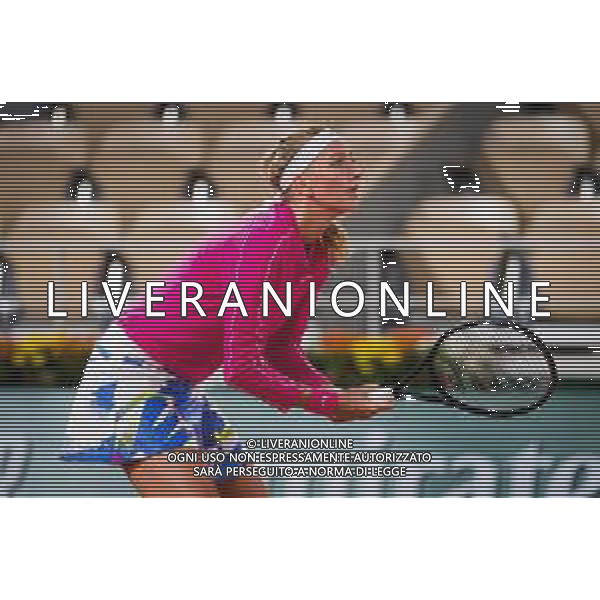 Roland Garros 2020, Grand Slam tournament - Tennis Internationals, 28 September 2020 Roland Garros stadium, paris, france, Italy Photo showing: Petra Kvitova of the Czech Republic in action @LM/DPPI/DPPI/Rob Prange/AGENZIA ALDO LIVERANI SAS