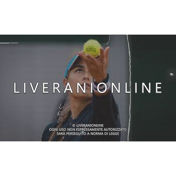 Roland Garros 2020, Grand Slam tournament - Tennis Internationals, 28 September 2020 Roland Garros stadium, paris, france, Italy Photo showing: Monica Puig of Puerto Rico in action @LM/DPPI/DPPI/Rob Prange/AGENZIA ALDO LIVERANI SAS