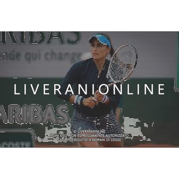 Roland Garros 2020, Grand Slam tournament - Tennis Internationals, 28 September 2020 Roland Garros stadium, paris, france, Italy Photo showing: Monica Puig of Puerto Rico in action @LM/DPPI/DPPI/Rob Prange/AGENZIA ALDO LIVERANI SAS