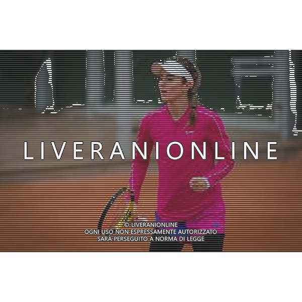 Roland Garros 2020, Grand Slam tournament - Tennis Internationals, 28 September 2020 Roland Garros stadium, paris, france, Italy Photo showing: Catherine Bellis of the United States in action @LM/DPPI/DPPI/Rob Prange/AGENZIA ALDO LIVERANI SAS