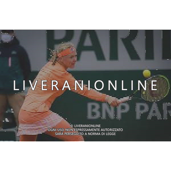 Roland Garros 2020, Grand Slam tournament - Tennis Internationals, 28 September 2020 Roland Garros stadium, paris, france, Italy Photo showing: Kiki Bertens of the Netherlands in action @LM/DPPI/DPPI/Rob Prange/AGENZIA ALDO LIVERANI SAS