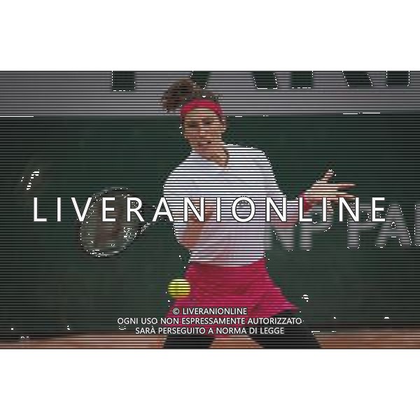 Roland Garros 2020, Grand Slam tournament - Tennis Internationals, 28 September 2020 Roland Garros stadium, paris, france, Italy Photo showing: Andrea Petkovic of Germany in action @LM/DPPI/DPPI/Rob Prange/AGENZIA ALDO LIVERANI SAS