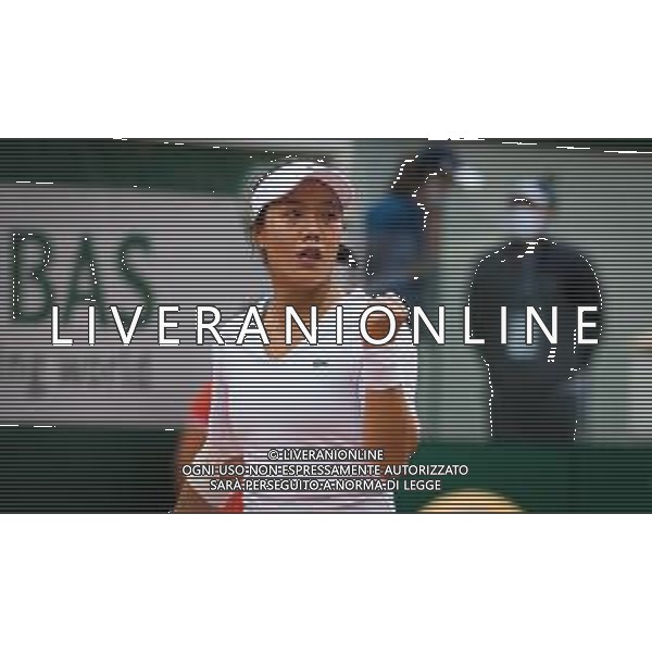 Roland Garros 2020, Grand Slam tournament - Tennis Internationals, 28 September 2020 Roland Garros stadium, paris, france, Italy Photo showing: Kristie Ahn of the United States in action against Serena Williams of the United States @LM/DPPI/DPPI/Rob Prange/AGENZIA ALDO LIVERANI SAS