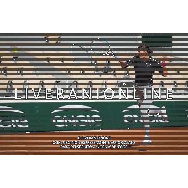 Roland Garros 2020, Grand Slam tournament - Qualifying - Tennis Internationals, 26 September 2020 Roland Garros stadium, paris, france, Italy Photo showing: Victoria Azarenka of Belarus @LM/DPPI/DPPI/Rob Prange/AGENZIA ALDO LIVERANI SAS