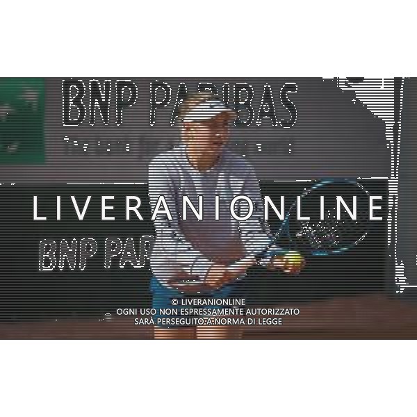 Roland Garros 2020, Grand Slam tournament - Qualifying - Tennis Internationals, 26 September 2020 Roland Garros stadium, paris, france, Italy Photo showing: Amanda Anisimova of the United States @LM/DPPI/DPPI/Rob Prange/AGENZIA ALDO LIVERANI SAS
