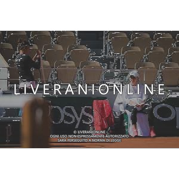 Roland Garros 2020, Grand Slam tournament - Qualifying - Tennis Internationals, 26 September 2020 Roland Garros stadium, paris, france, Italy Photo showing: Simona Halep of Romania @LM/DPPI/DPPI/Rob Prange/AGENZIA ALDO LIVERANI SAS