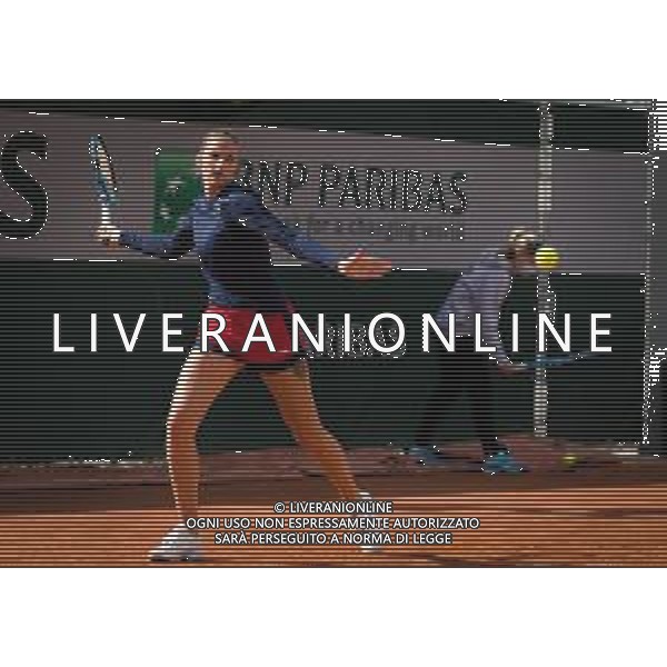 Roland Garros 2020, Grand Slam tournament - Qualifying - Tennis Internationals, 26 September 2020 Roland Garros stadium, paris, france, Italy Photo showing: Karolina Pliskova of the Czech Republic @LM/DPPI/DPPI/Rob Prange/AGENZIA ALDO LIVERANI SAS