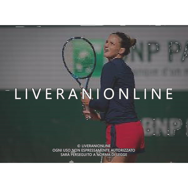 Roland Garros 2020, Grand Slam tournament - Qualifying - Tennis Internationals, 26 September 2020 Roland Garros stadium, paris, france, Italy Photo showing: Karolina Pliskova of the Czech Republic @LM/DPPI/DPPI/Rob Prange/AGENZIA ALDO LIVERANI SAS
