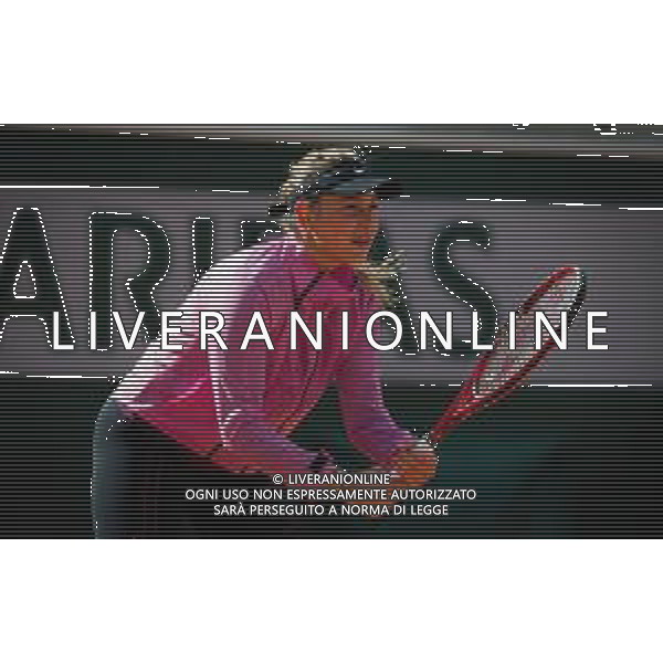 Roland Garros 2020, Grand Slam tournament - Qualifying - Tennis Internationals, 26 September 2020 Roland Garros stadium, paris, france, Italy Photo showing: Donna Vekic of Croatia @LM/DPPI/DPPI/Rob Prange/AGENZIA ALDO LIVERANI SAS