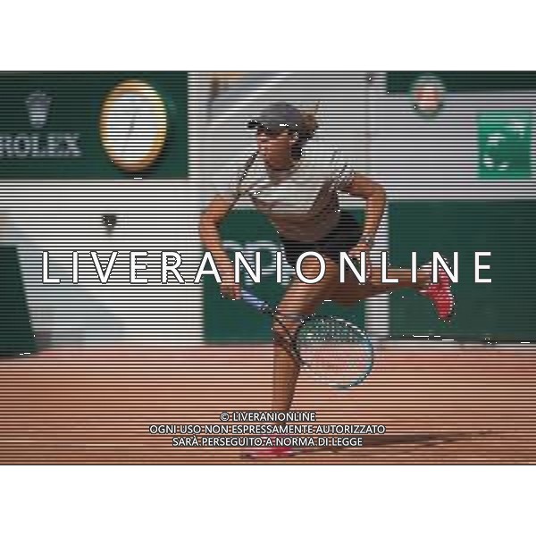 Roland Garros 2020, Grand Slam tournament - Qualifying - Tennis Internationals, 26 September 2020 Roland Garros stadium, paris, france, Italy Photo showing: Madison Keys of the United States @LM/DPPI/DPPI/Rob Prange/AGENZIA ALDO LIVERANI SAS