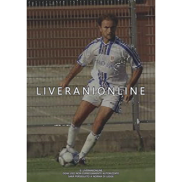 10-09-2000 COMO-CAMPIONATO DI CALCIO SERIE C COMO-LUMEZZANE 0-0 NELLA FOTO MASSIMO LOMBARDINI AG ALDO LIVERANI SAS