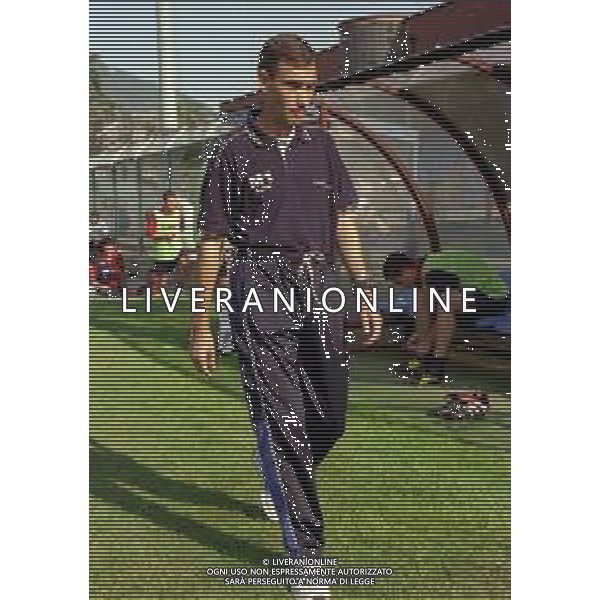 10-09-2000 COMO-CAMPIONATO DI CALCIO SERIE C COMO-LUMEZZANE 0-0 NELLA FOTO LORIS DOMINISSINI ALLENATORE COMO CALCIO AG ALDO LIVERANI SAS