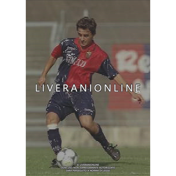 10-09-2000 COMO-CAMPIONATO DI CALCIO SERIE C COMO-LUMEZZANE 0-0 NELLA FOTO CRISTIAN BOSCOLO AG ALDO LIVERANI SAS