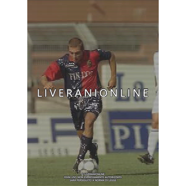 10-09-2000 COMO-CAMPIONATO DI CALCIO SERIE C COMO-LUMEZZANE 0-0 NELLA FOTO MASSIMILIANO GUIDETTI AG ALDO LIVERANI SAS