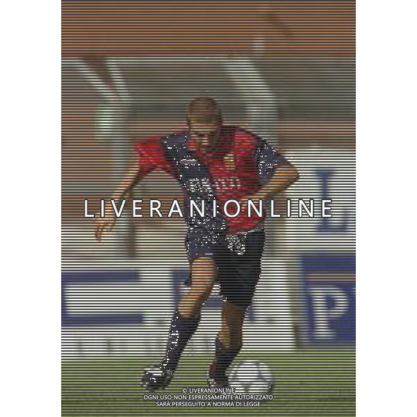 10-09-2000 COMO-CAMPIONATO DI CALCIO SERIE C COMO-LUMEZZANE 0-0 NELLA FOTO MASSIMILIANO GUIDETTI AG ALDO LIVERANI SAS