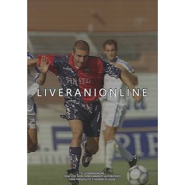 10-09-2000 COMO-CAMPIONATO DI CALCIO SERIE C COMO-LUMEZZANE 0-0 NELLA FOTO MASSIMILIANO GUIDETTI AG ALDO LIVERANI SAS
