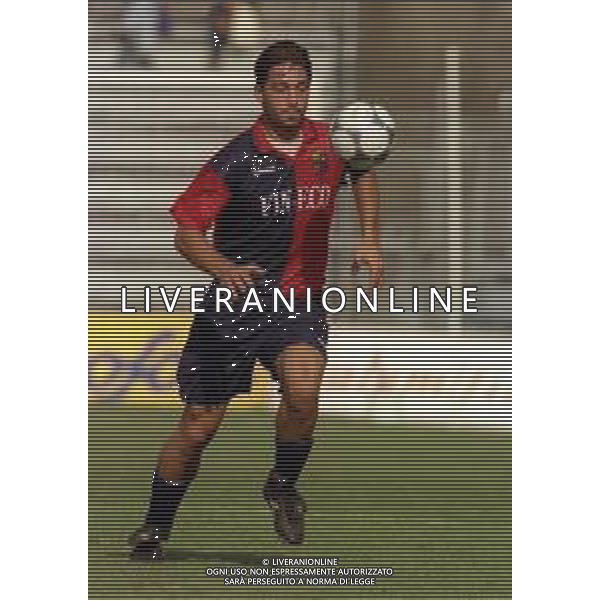 10-09-2000 COMO-CAMPIONATO DI CALCIO SERIE C COMO-LUMEZZANE 0-0 NELLA FOTO FABIO ALTERI AG ALDO LIVERANI SAS