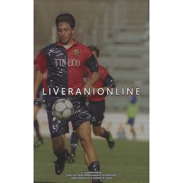 10-09-2000 COMO-CAMPIONATO DI CALCIO SERIE C COMO-LUMEZZANE 0-0 NELLA FOTO FABIO ALTERI AG ALDO LIVERANI SAS