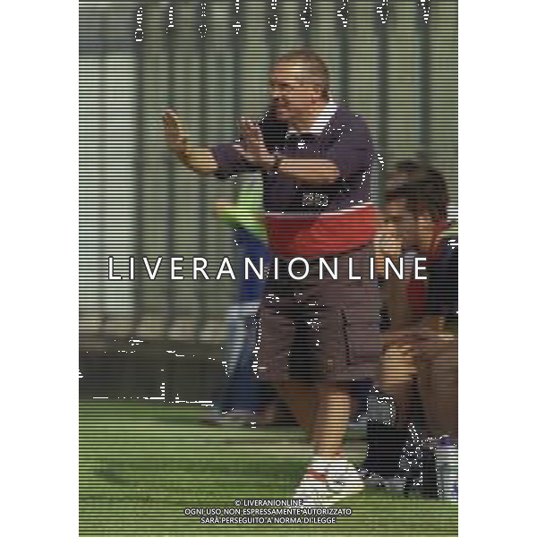 10-09-2000 COMO-CAMPIONATO DI CALCIO SERIE C COMO-LUMEZZANE 0-0 NELLA FOTO GIANCARLO D\'ASTOLI ALLENATORE LUMEZZANE AG ALDO LIVERANI SAS
