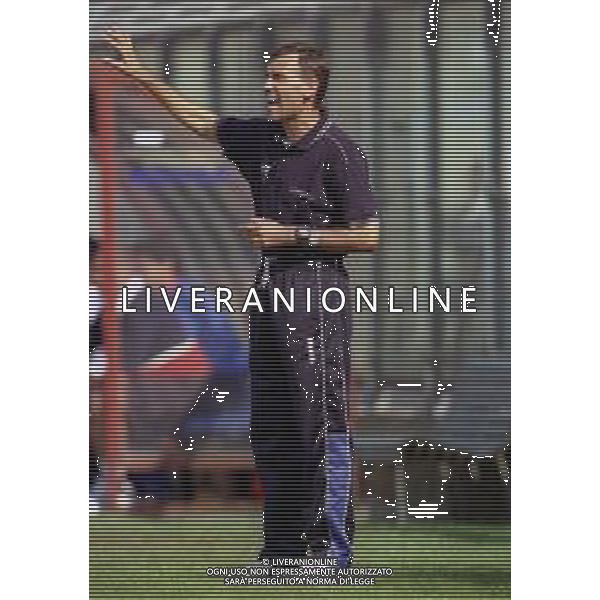10-09-2000 COMO-CAMPIONATO DI CALCIO SERIE C COMO-LUMEZZANE 0-0 NELLA FOTO LORIS DOMINISSINI ALLENATORE COMO CALCIO AG ALDO LIVERANI SAS