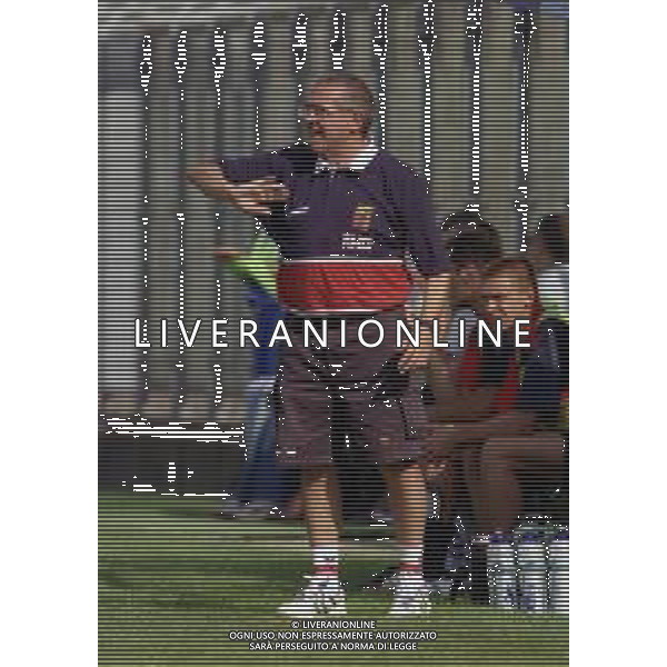 10-09-2000 COMO-CAMPIONATO DI CALCIO SERIE C COMO-LUMEZZANE 0-0 NELLA FOTO GIANCARLO D\'ASTOLI ALLENATORE LUMEZZANE AG ALDO LIVERANI SAS