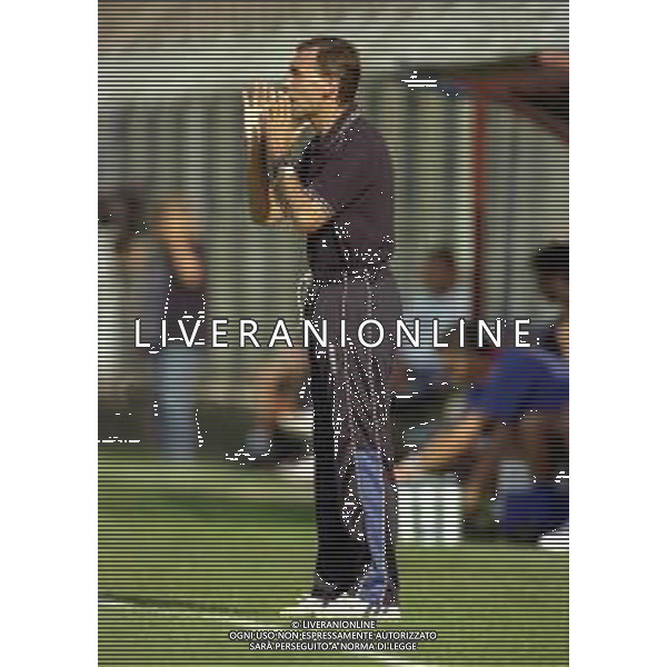 10-09-2000 COMO-CAMPIONATO DI CALCIO SERIE C COMO-LUMEZZANE 0-0 NELLA FOTO LORIS DOMINISSINI ALLENATORE COMO CALCIO AG ALDO LIVERANI SAS
