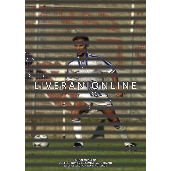 10-09-2000 COMO-CAMPIONATO DI CALCIO SERIE C COMO-LUMEZZANE 0-0 NELLA FOTO LOMBARDINI MASSIMO AG ALDO LIVERANI SAS