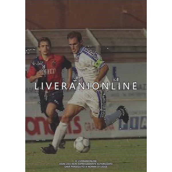 10-09-2000 COMO-CAMPIONATO DI CALCIO SERIE C COMO-LUMEZZANE 0-0 NELLA FOTO MASSIMILIANO FERRIGNO AG ALDO LIVERANI SAS