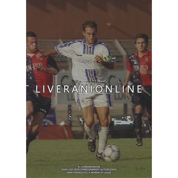 10-09-2000 COMO-CAMPIONATO DI CALCIO SERIE C COMO-LUMEZZANE 0-0 NELLA FOTO MASSIMILIANO FERRIGNO AG ALDO LIVERANI SAS