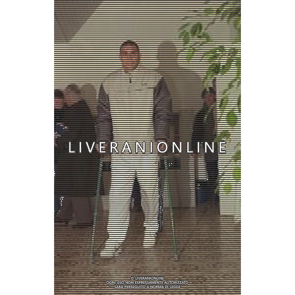 1999 APPIANO GENTILE CONFERENZA STAMPA RONALDO INFORTUNIO AL GINOCCHIO A ROMA LAZIO INTER COPPA ITALIA NELLA FOTO Ronaldo Luís Nazário de Lima AG ALDO LIVERANI SAS