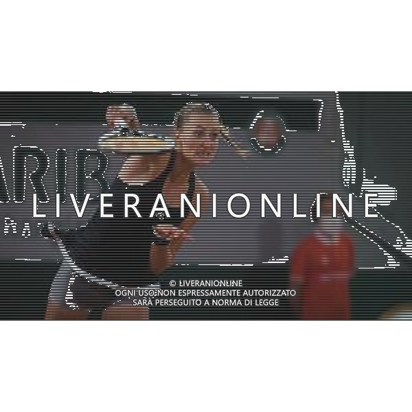 Roland Garros 2020, Grand Slam tournament - Tennis Internationals, 29 September 2020 Roland Garros stadium, paris, france, Italy Photo showing: Kristina Mladenovic of France in action @LM/DPPI/DPPI/Rob Prange/ AGENZIA ALDO LIVERANI SAS