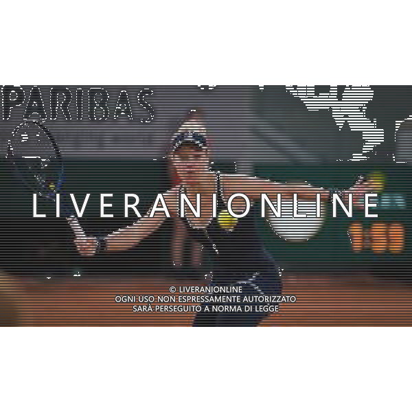 Roland Garros 2020, Grand Slam tournament - Tennis Internationals, 29 September 2020 Roland Garros stadium, paris, france, Italy Photo showing: Laura Siegemund of Germany in action @LM/DPPI/DPPI/Rob Prange/ AGENZIA ALDO LIVERANI SAS