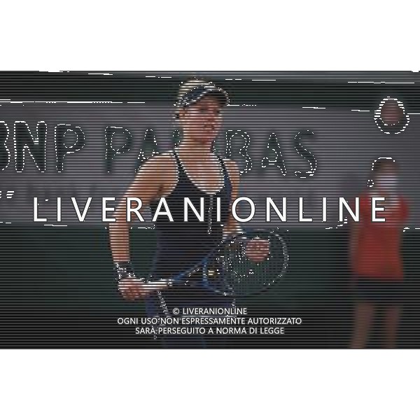 Roland Garros 2020, Grand Slam tournament - Tennis Internationals, 29 September 2020 Roland Garros stadium, paris, france, Italy Photo showing: Laura Siegemund of Germany in action @LM/DPPI/DPPI/Rob Prange/ AGENZIA ALDO LIVERANI SAS