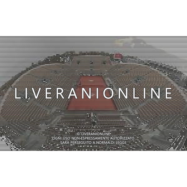 Roland Garros 2020, Grand Slam tournament - Tennis Internationals, 30 September 2020 Roland Garros stadium, paris, france, Italy Photo showing: Wilde view of Suzanne Langlen clay stadium with the roof of Philippe Chatrier cay stadium on the right @LM/DPPI/DPPI/Stephane Allaman/ AGENZIA ALDO LIVERANI SAS