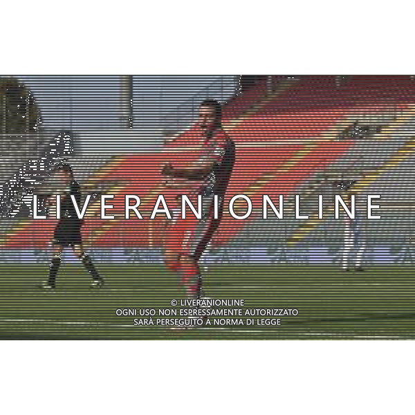 Cremonese vs Arezzo - Coppa Italia 2020/2021, 30 settembre 2020 Cremona, Italia Nella foto: esultanza Gianluca Gaetano dopo il gol del 3-0 @LM/Alessio Tarpini AG ALDO LIVERANI SAS