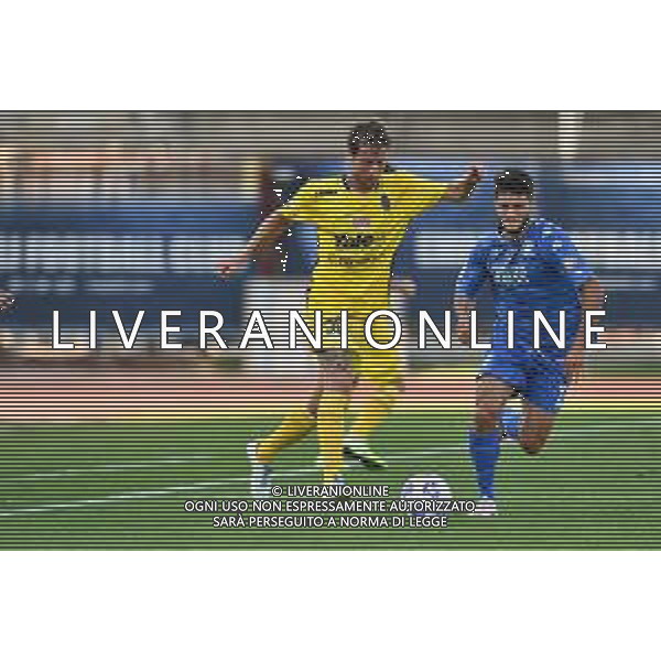Empoli vs Renate - Coppa Italia 2020/2021, 30 settembre 2020 Empoli, Italia Nella foto: Francesco Marano (Renate) e Davide Zappella (Empoli) @LM/Lisa Guglielmi AG ALDO LIVERANI SAS
