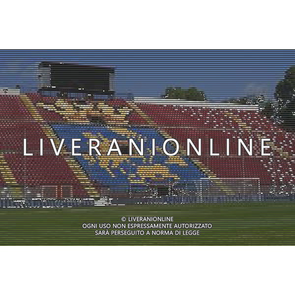 Reggina vs Teramo - Coppa Italia 2020/2021, 30 settembre 2020 Stadio Oreste Granillo , Reggio Calabria, Italia Nella foto: Curva Nord Stadio Oreste Granillo @LM/Valentina Giannettoni AG ALDO LIVERANI SAS