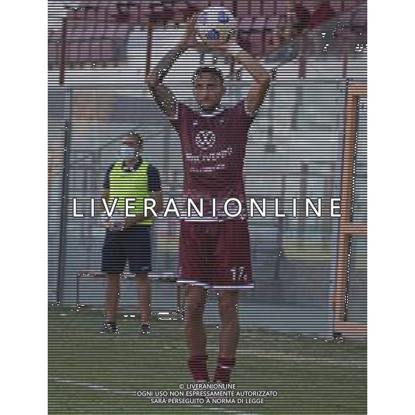 Reggina vs Teramo - Coppa Italia 2020/2021, 30 settembre 2020 Stadio Oreste Granillo , Reggio Calabria, Italia Nella foto: Gianluca Di Chiara (17) Reggina @LM/Valentina Giannettoni AG ALDO LIVERANI SAS