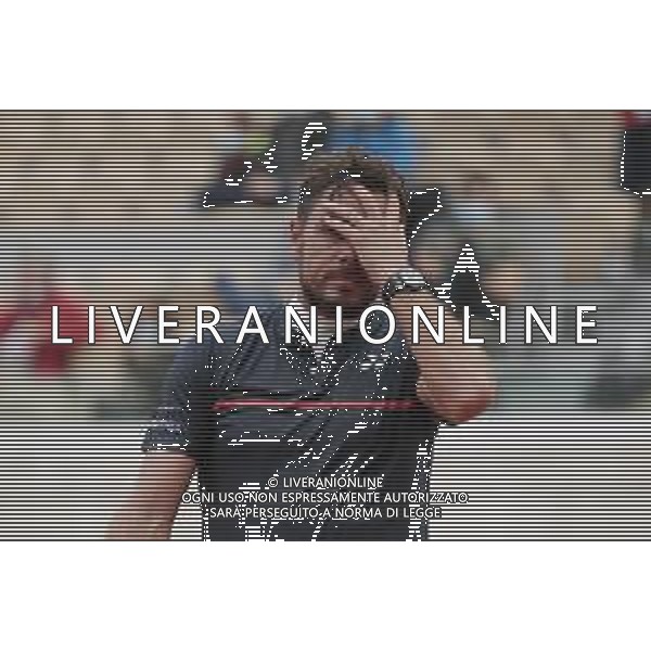 Roland Garros 2020, Grand Slam tournament - Tennis Internationals, 30 September 2020 Roland Garros stadium, paris, france, Italy Photo showing: Stan Wawrinka (SUI) reacted @LM/DPPI/DPPI/Stephane Allaman AG ALDO LIVERANI SAS