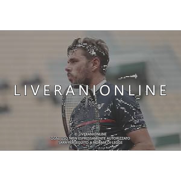 Roland Garros 2020, Grand Slam tournament - Tennis Internationals, 30 September 2020 Roland Garros stadium, paris, france, Italy Photo showing: Stan Wawrinka (SUI) reacted @LM/DPPI/DPPI/Stephane Allaman AG ALDO LIVERANI SAS