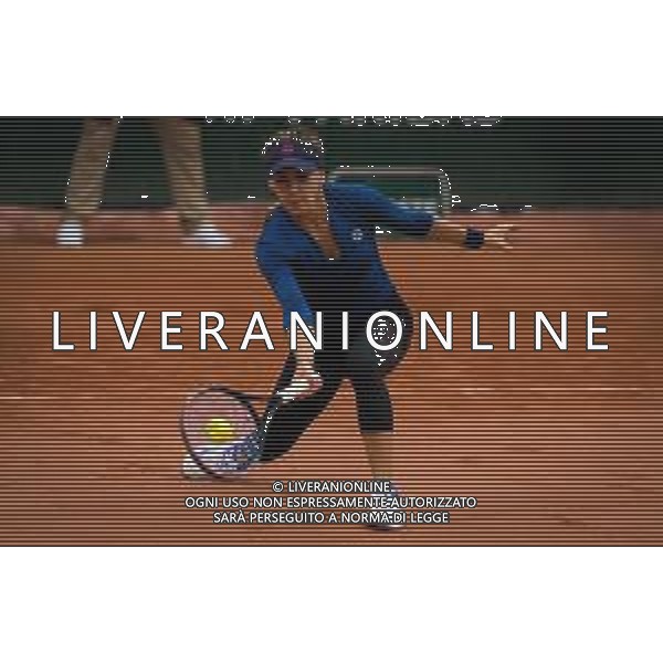 Roland Garros 2020, Grand Slam tournament - Tennis Internationals, 29 September 2020 Roland Garros stadium, paris, france, Italy Photo showing: Irina Bara of Romania in action @LM/DPPI/DPPI/Rob Prange AG ALDO LIVERANI SAS