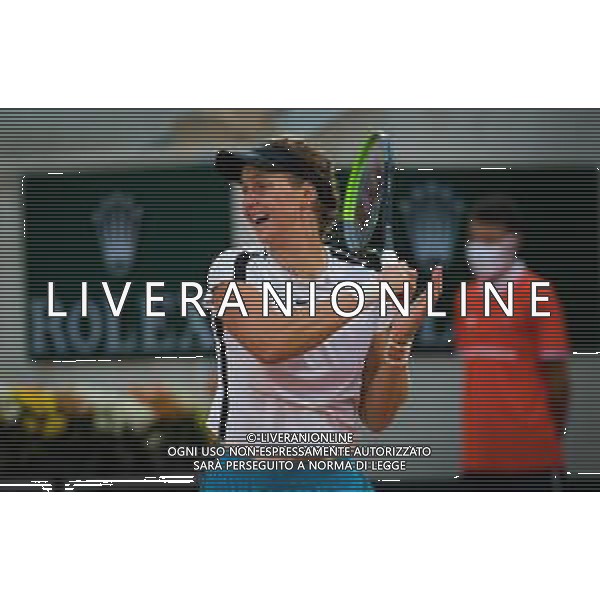 Roland Garros 2020, Grand Slam tournament - Tennis Internationals, 29 September 2020 Roland Garros stadium, paris, france, Italy Photo showing: Liudmila Samsonova of Russia in action @LM/DPPI/DPPI/Rob Prange AG ALDO LIVERANI SAS