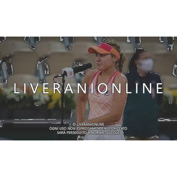 Roland Garros 2020, Grand Slam tournament - Tennis Internationals, 29 September 2020 Roland Garros stadium, paris, france, Italy Photo showing: Sofia Kenin of the United States in action @LM/DPPI/DPPI/Rob Prange AG ALDO LIVERANI SAS