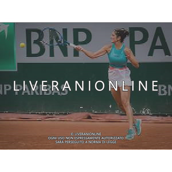 Roland Garros 2020, Grand Slam tournament - Tennis Internationals, 29 September 2020 Roland Garros stadium, paris, france, Italy Photo showing: Julia Goerges of Germany in action @LM/DPPI/DPPI/Rob Prange AG ALDO LIVERANI SAS