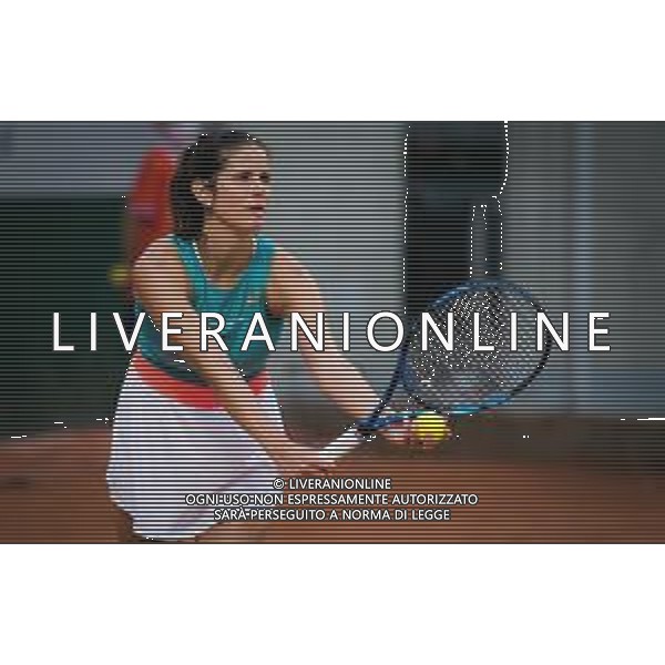 Roland Garros 2020, Grand Slam tournament - Tennis Internationals, 29 September 2020 Roland Garros stadium, paris, france, Italy Photo showing: Julia Goerges of Germany in action @LM/DPPI/DPPI/Rob Prange AG ALDO LIVERANI SAS