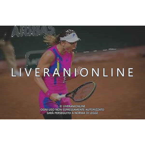 Roland Garros 2020, Grand Slam tournament - Tennis Internationals, 29 September 2020 Roland Garros stadium, paris, france, Italy Photo showing: Paula Badosa of Spain in action @LM/DPPI/DPPI/Rob Prange AG ALDO LIVERANI SAS