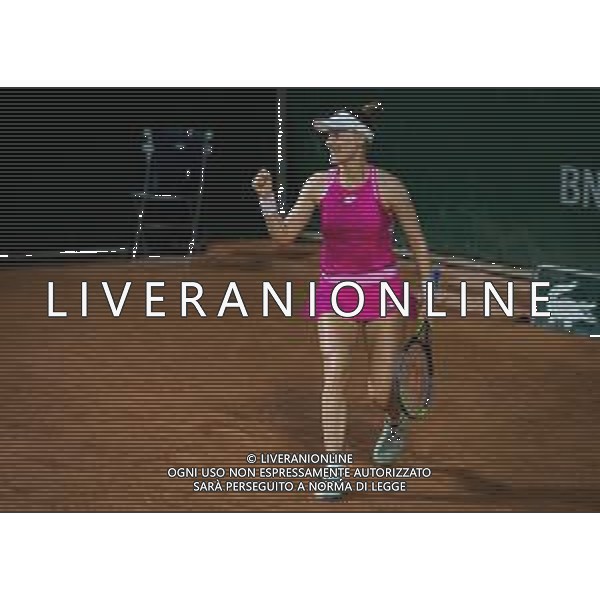 Roland Garros 2020, Grand Slam tournament - Tennis Internationals, 29 September 2020 Roland Garros stadium, paris, france, Italy Photo showing: Alison Riske of the United States in action @LM/DPPI/DPPI/Rob Prange AG ALDO LIVERANI SAS